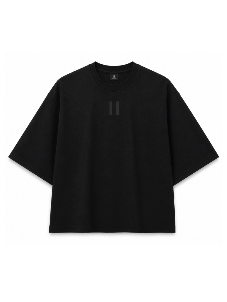 Jet Black - The Pause Tee