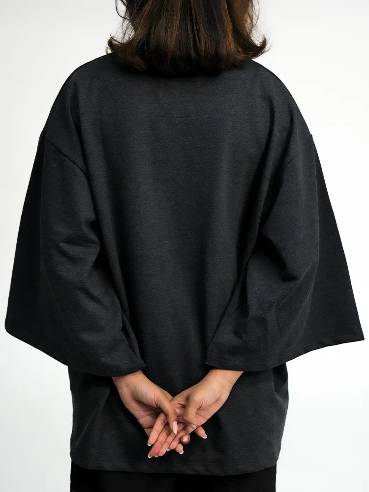 Stone Grey Melange - The Pause Tee
