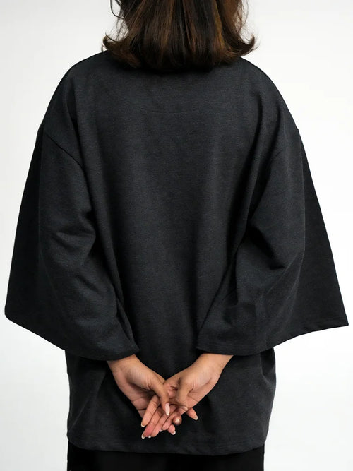 Stone Grey Melange - The Pause Tee